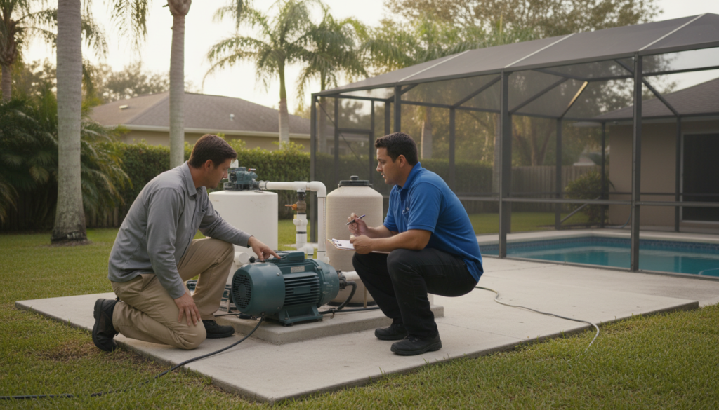 Choosing the Right LED Lighting Installers for Your Ocala Pool 3 Licensed Led Lighting Installers Reviewing Pool Electrical Bonding Wire Near Ocala Fl