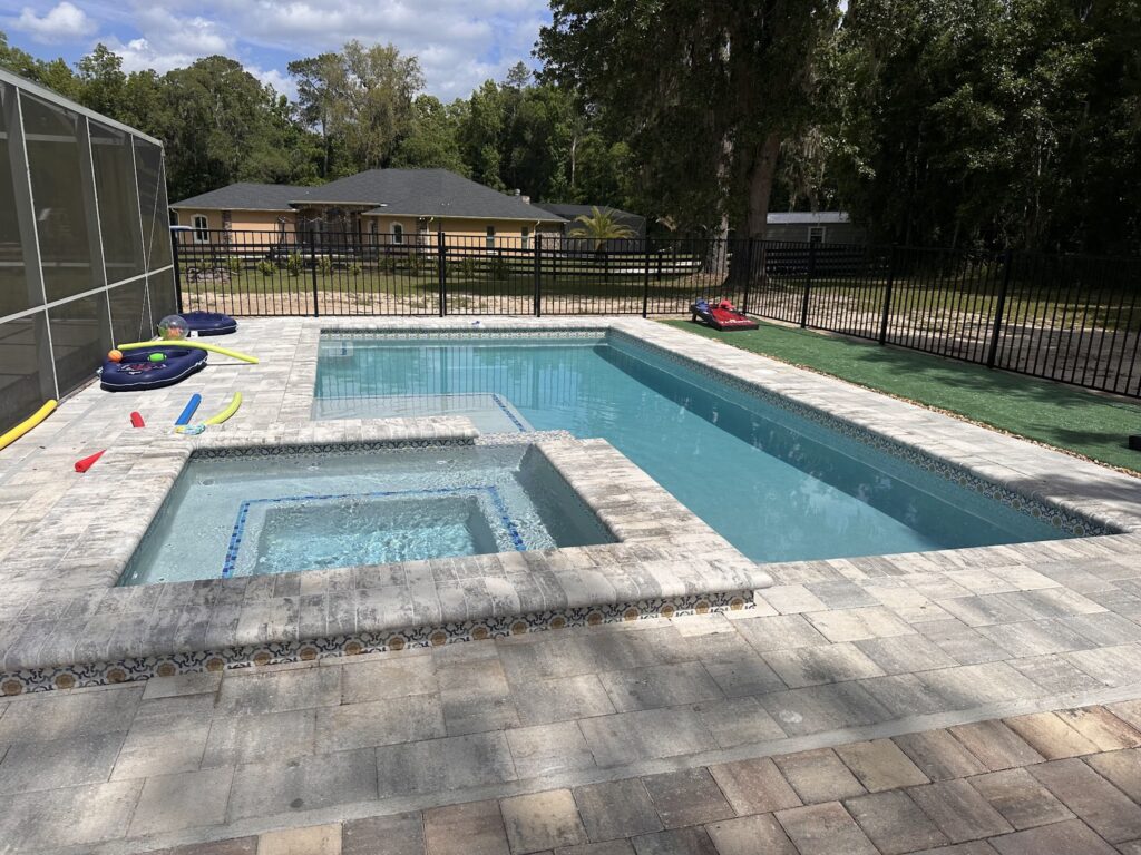 Choosing the Right Pool Company in Ocala & The Villages (2026 Guide) 2 Before And After Resurfaced Inground Pool In The Villages Florida